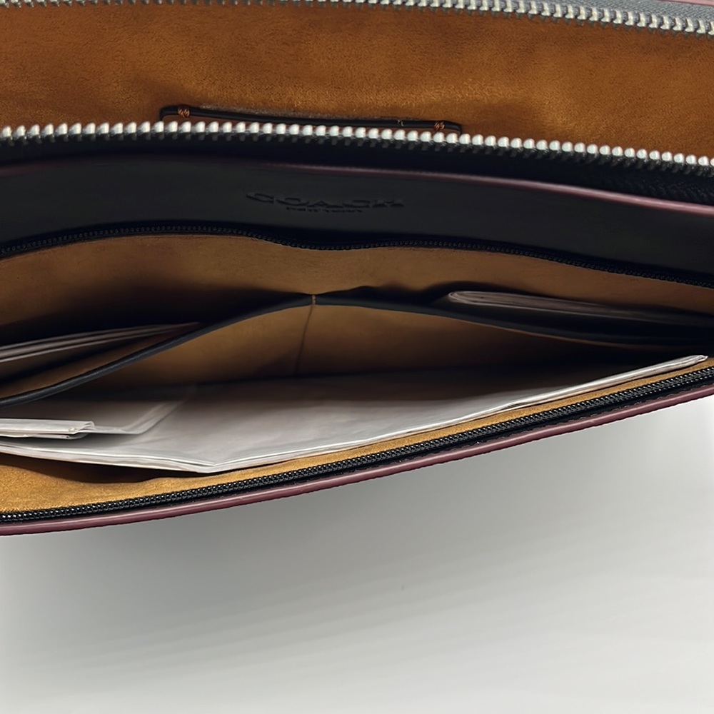 Coach Zip Around Laptop Case - Picture 7 of 8